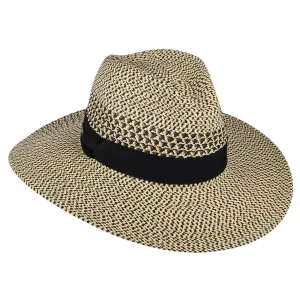 Betmar Hats Blanchet Fedora Sun Hat - Tan-Mix