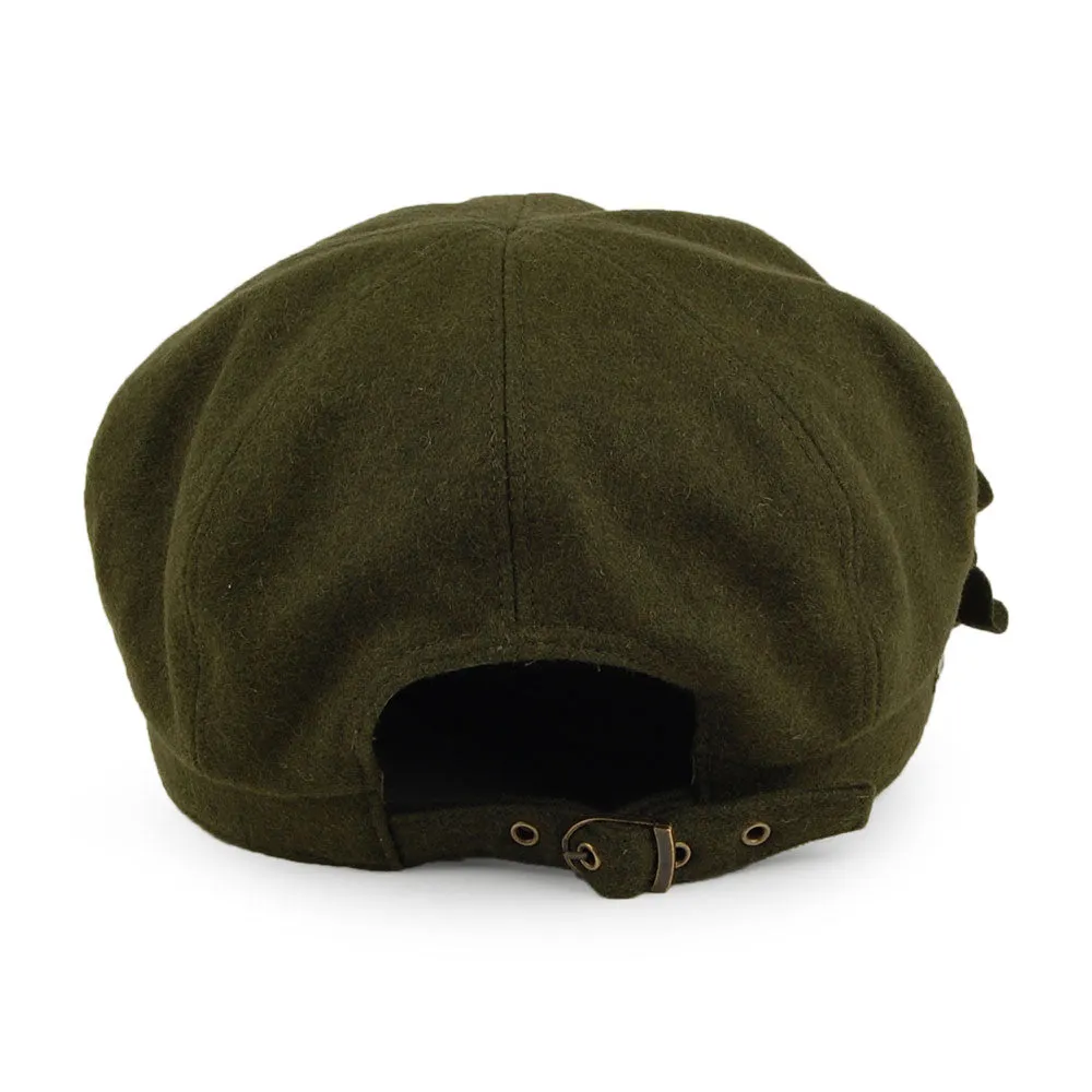 Betmar Hats Lydia Spitfire Cap - Olive