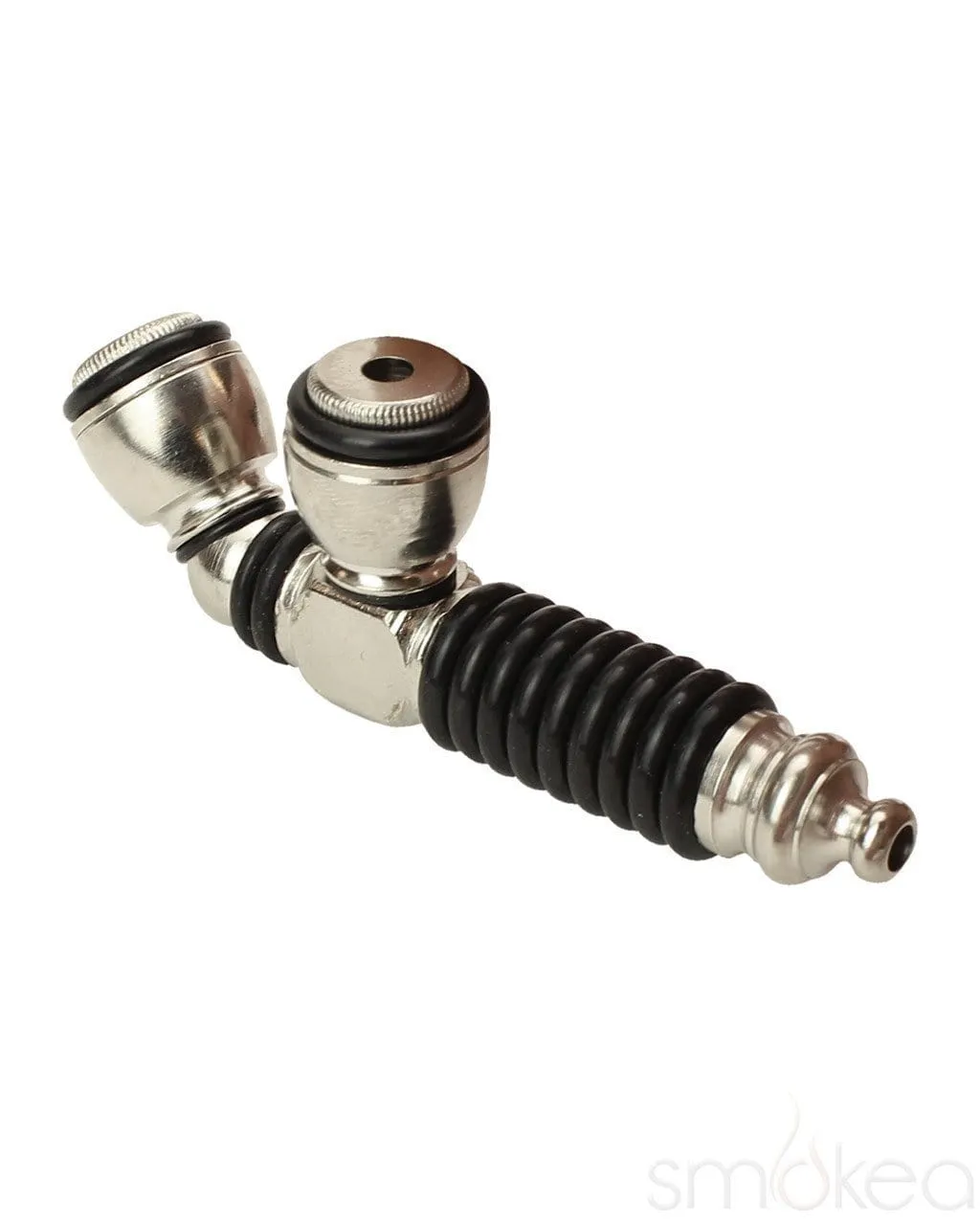 Big Pipe 4" The Shocker Double Bowl Metal Pipe