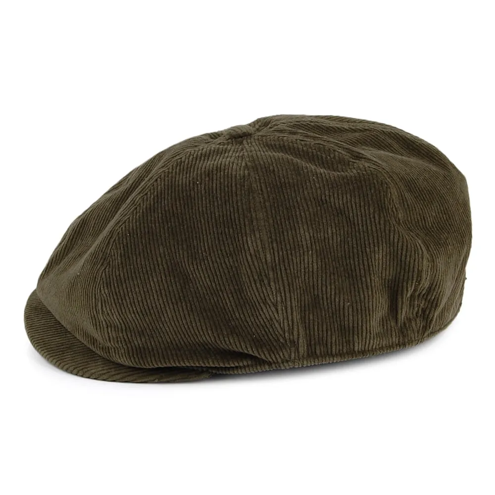 Billabong Hats Cabby Corduroy Newsboy Cap - Olive