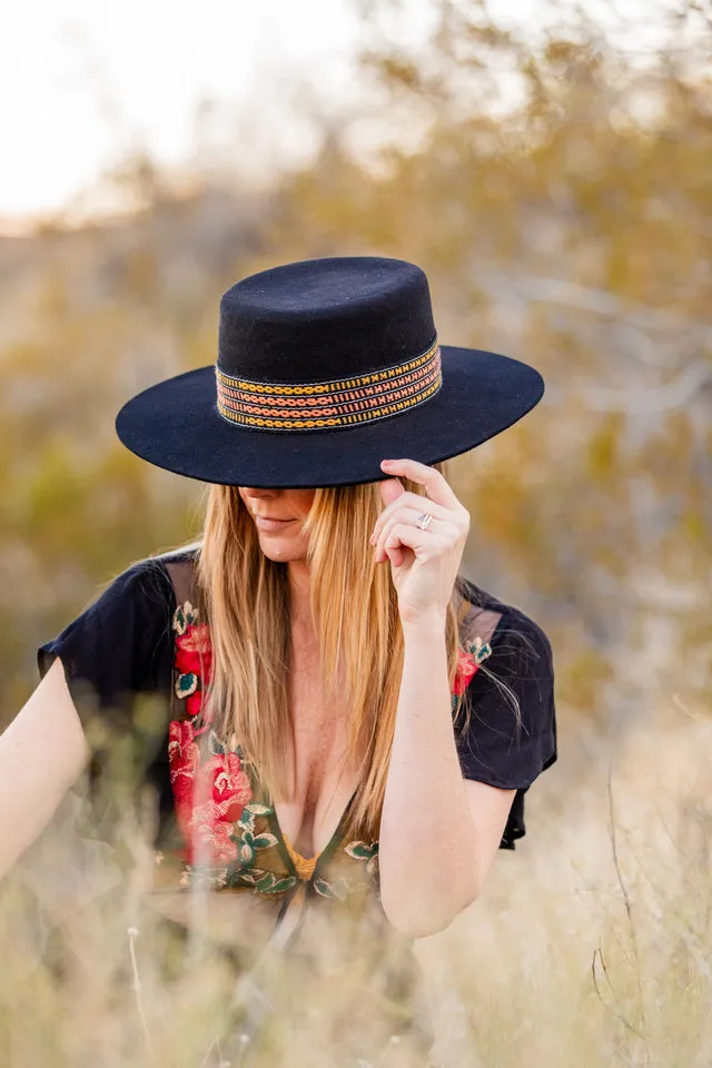 Black Spanish Hat