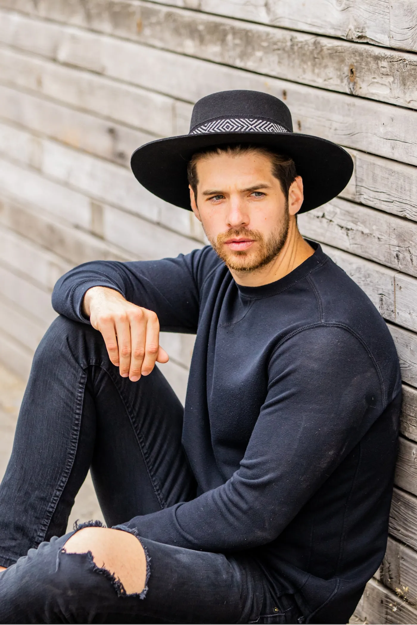 Black Spanish Hat