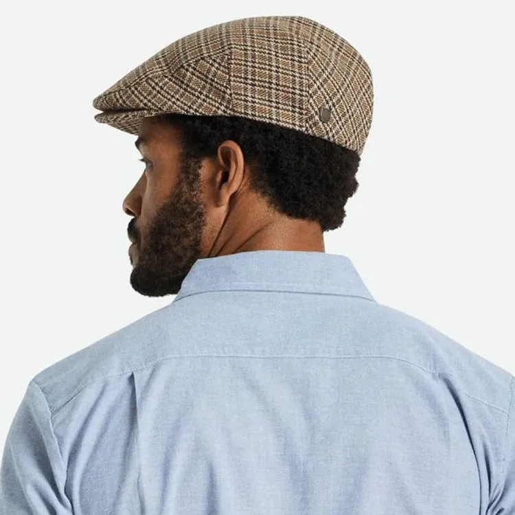 Brixton Hooligan Cap - Dark Earth/Sand
