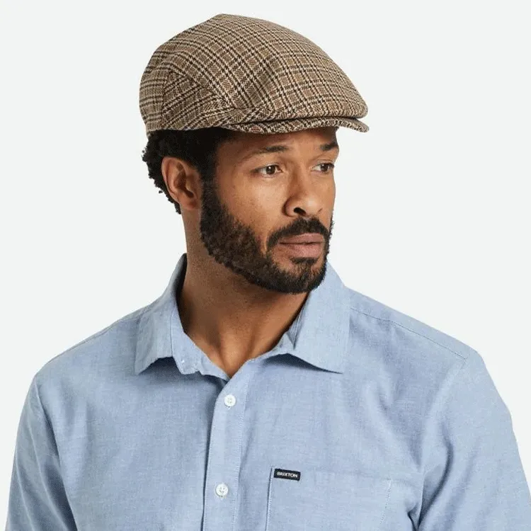 Brixton Hooligan Cap - Dark Earth/Sand