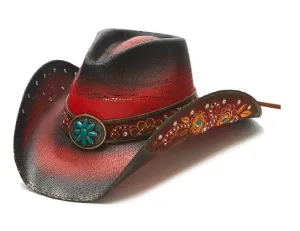 California Hat Co CA-1926 Cardinal Western Hat