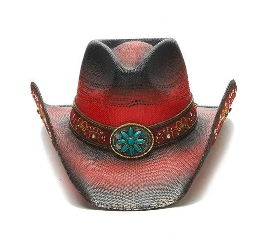 California Hat Co CA-1926 Cardinal Western Hat