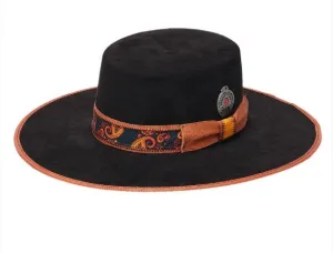 California Hat Co CA-MF-2230 Dinah Wide Brim Fedora Western Hat