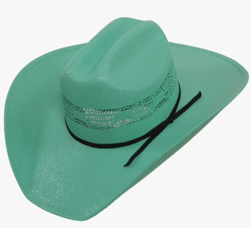 Chelsea Turquoise Cattleman Cowboy Hat