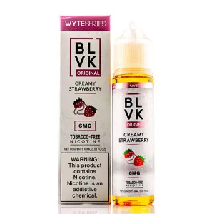 Creamy Strawberry - BLVK E-Juice (60 ml)