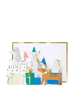 Dog Party Birthday Card