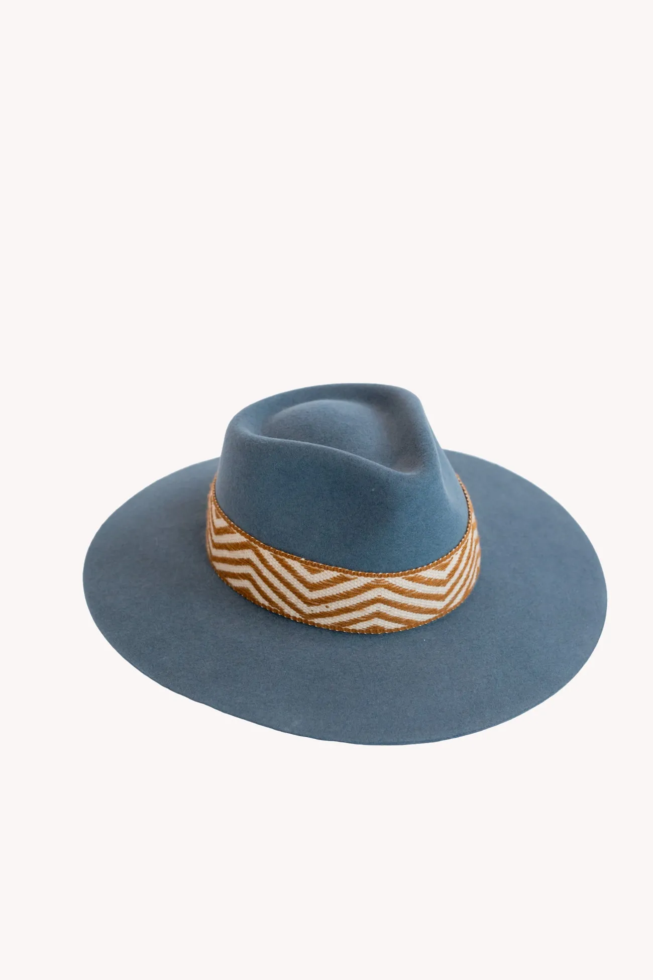 Dusty Blue Western Hat