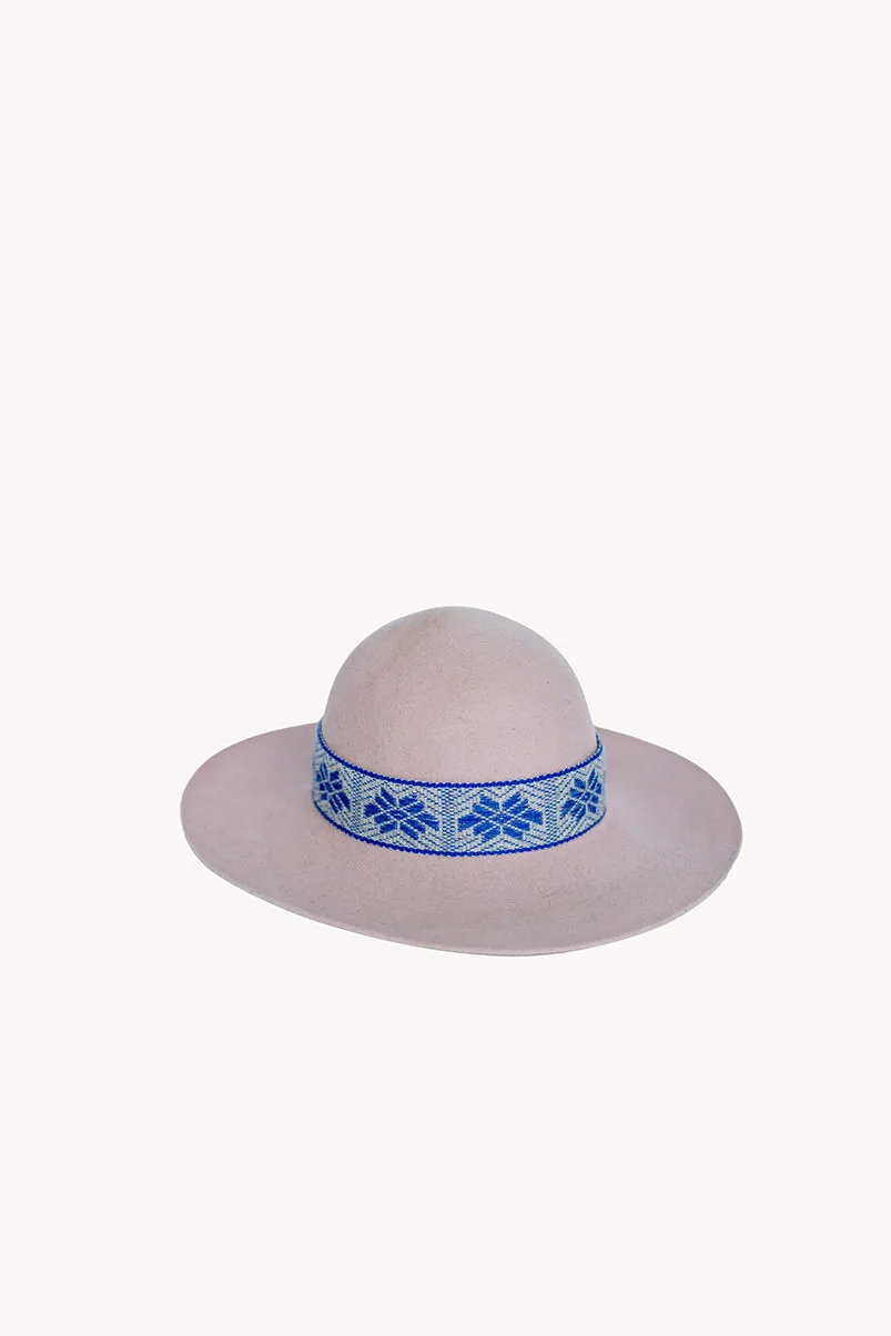 Dusty Rose Floppy Hat