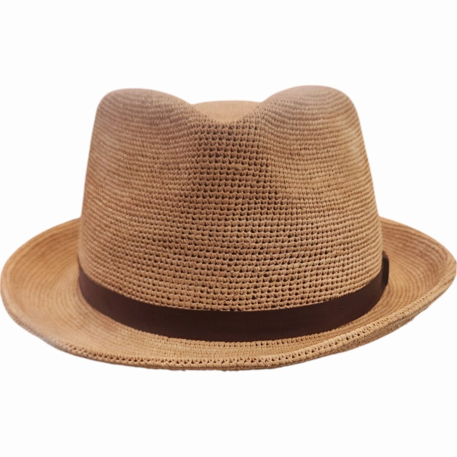 Fedora Raffia Crochet by JJ Hats