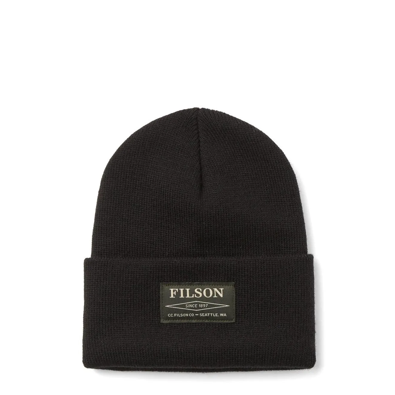 Filson Ballard Watch Cap Black