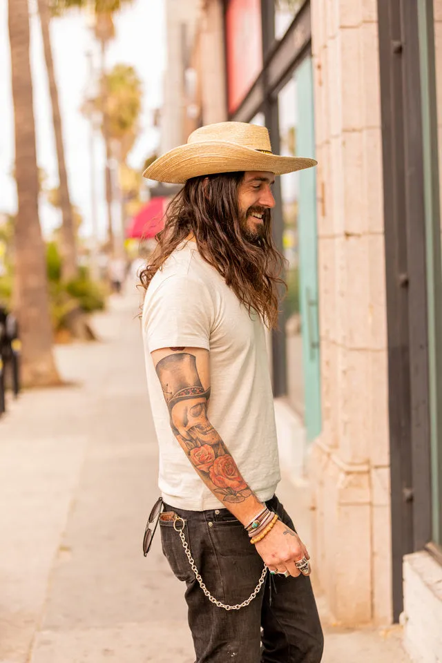 Gaucho Palm Leaf Straw Hat