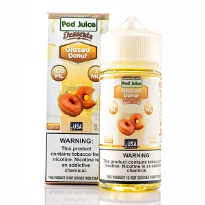 Glazed Donut - Pod Juice E-Liquid (100 ml)