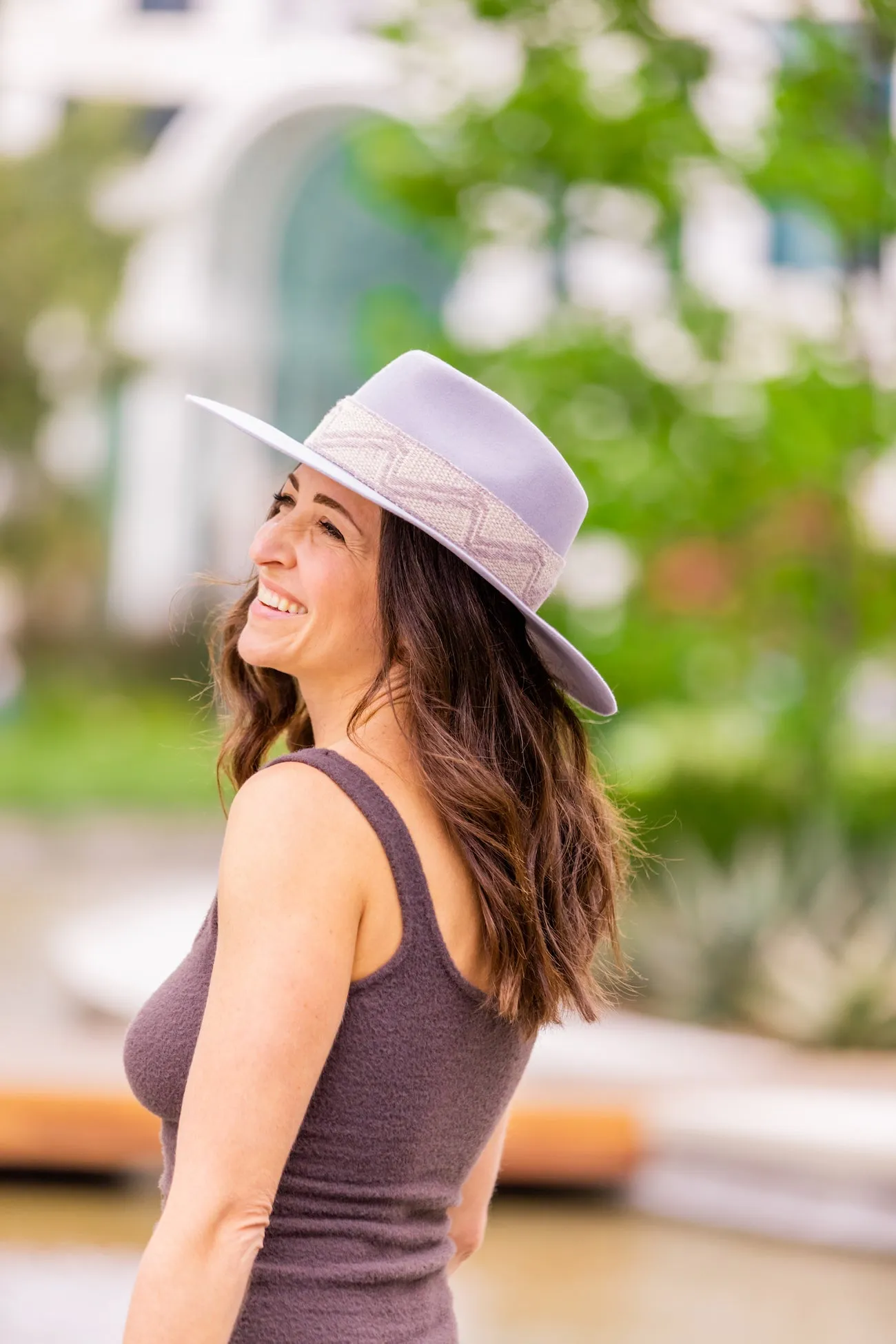 Hazy Lavender Western Hat