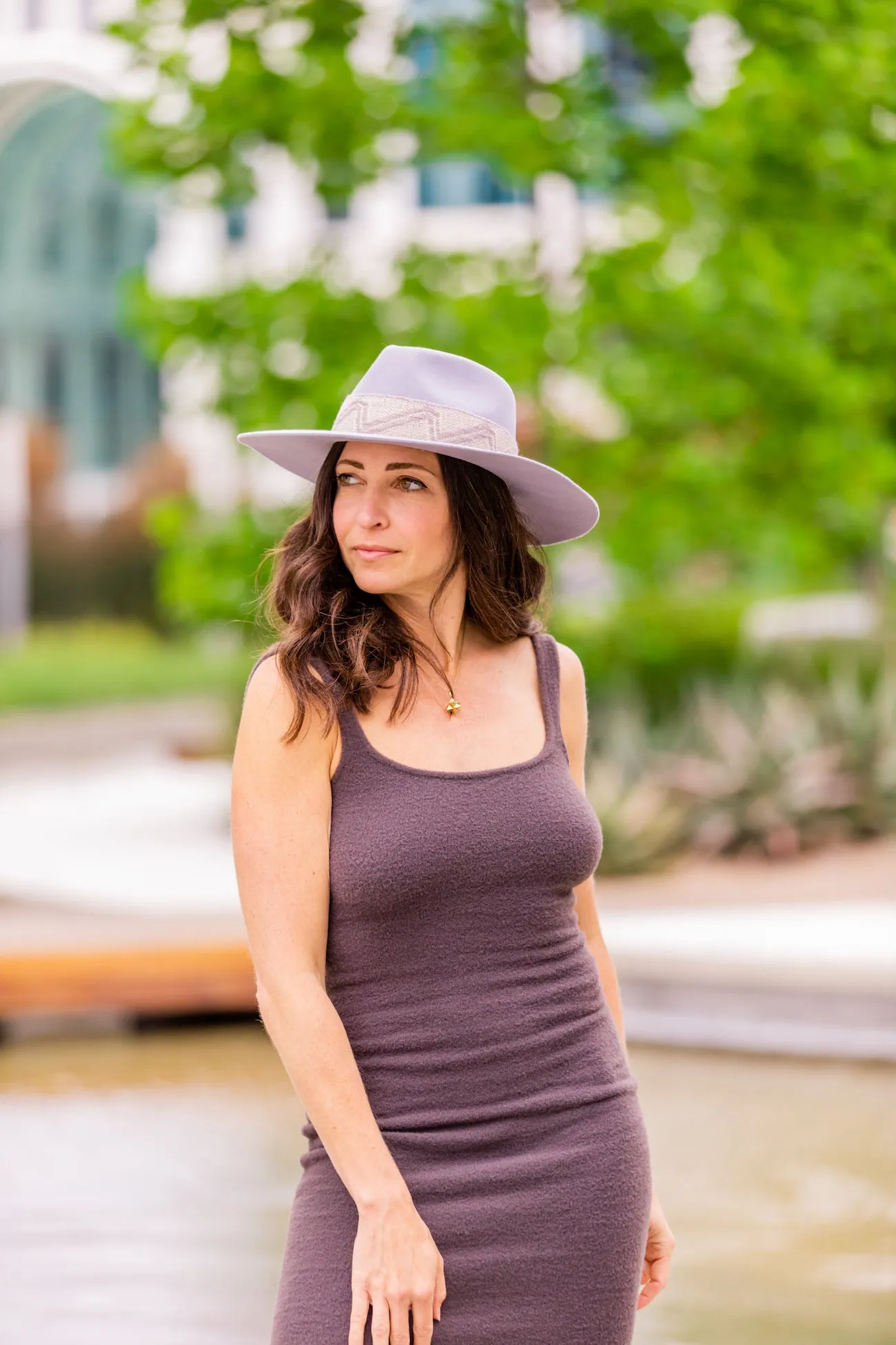Hazy Lavender Western Hat