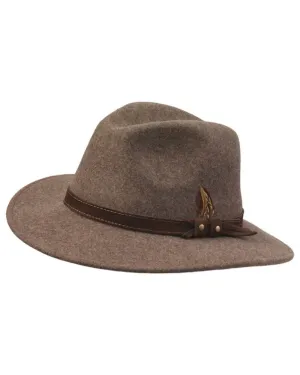 Laksen Country Fedora Felt Hat