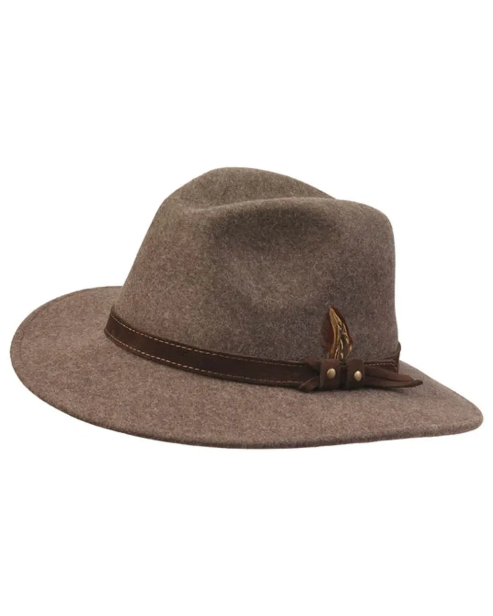 Laksen Country Fedora Felt Hat
