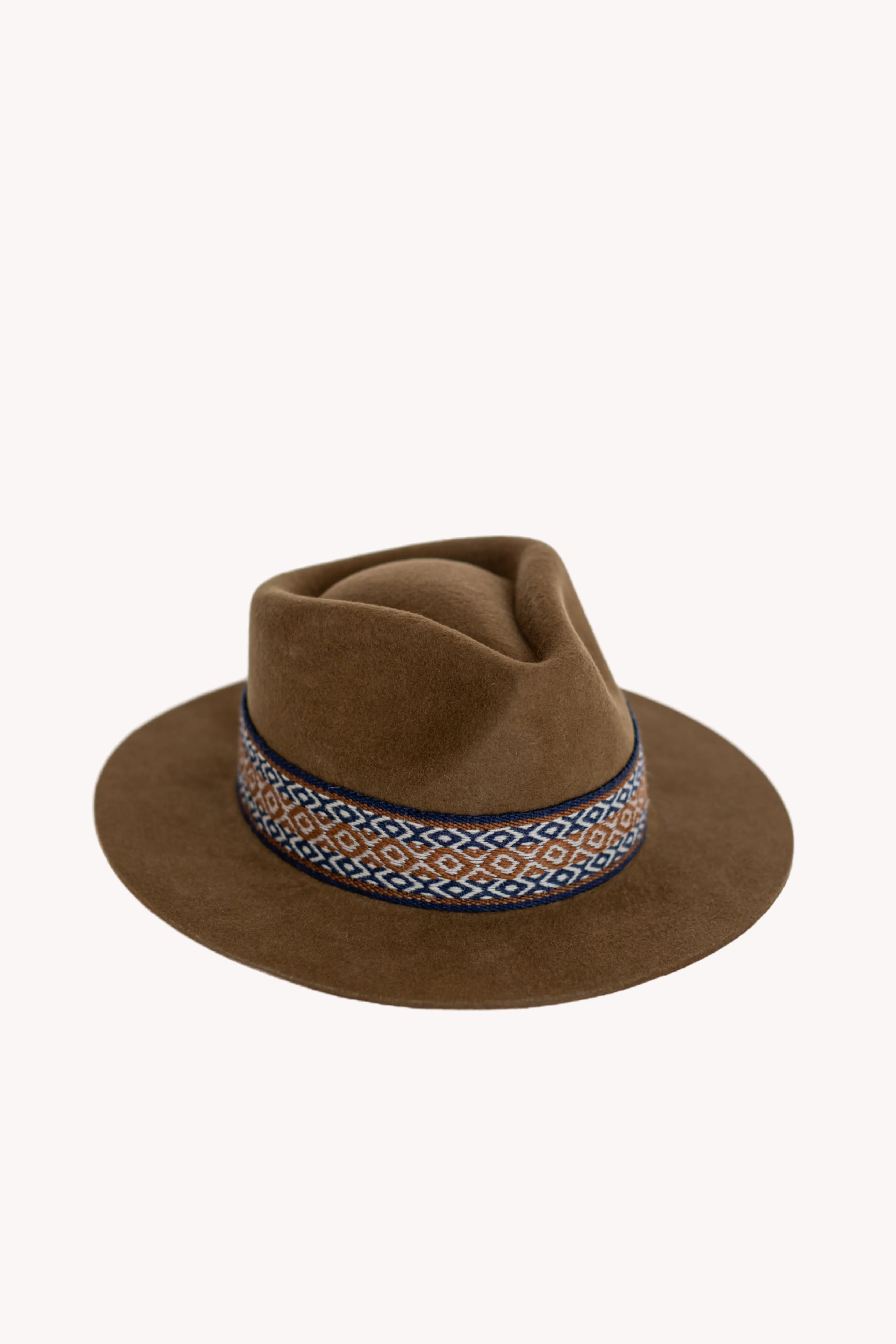 Light Brown Fedora Hat