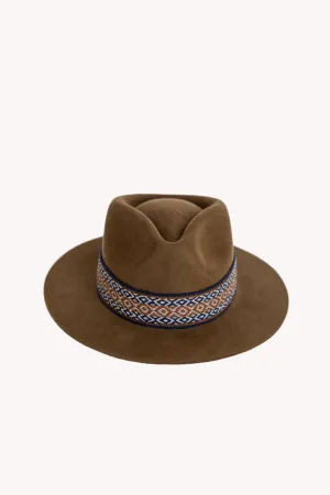 Light Brown Fedora Hat