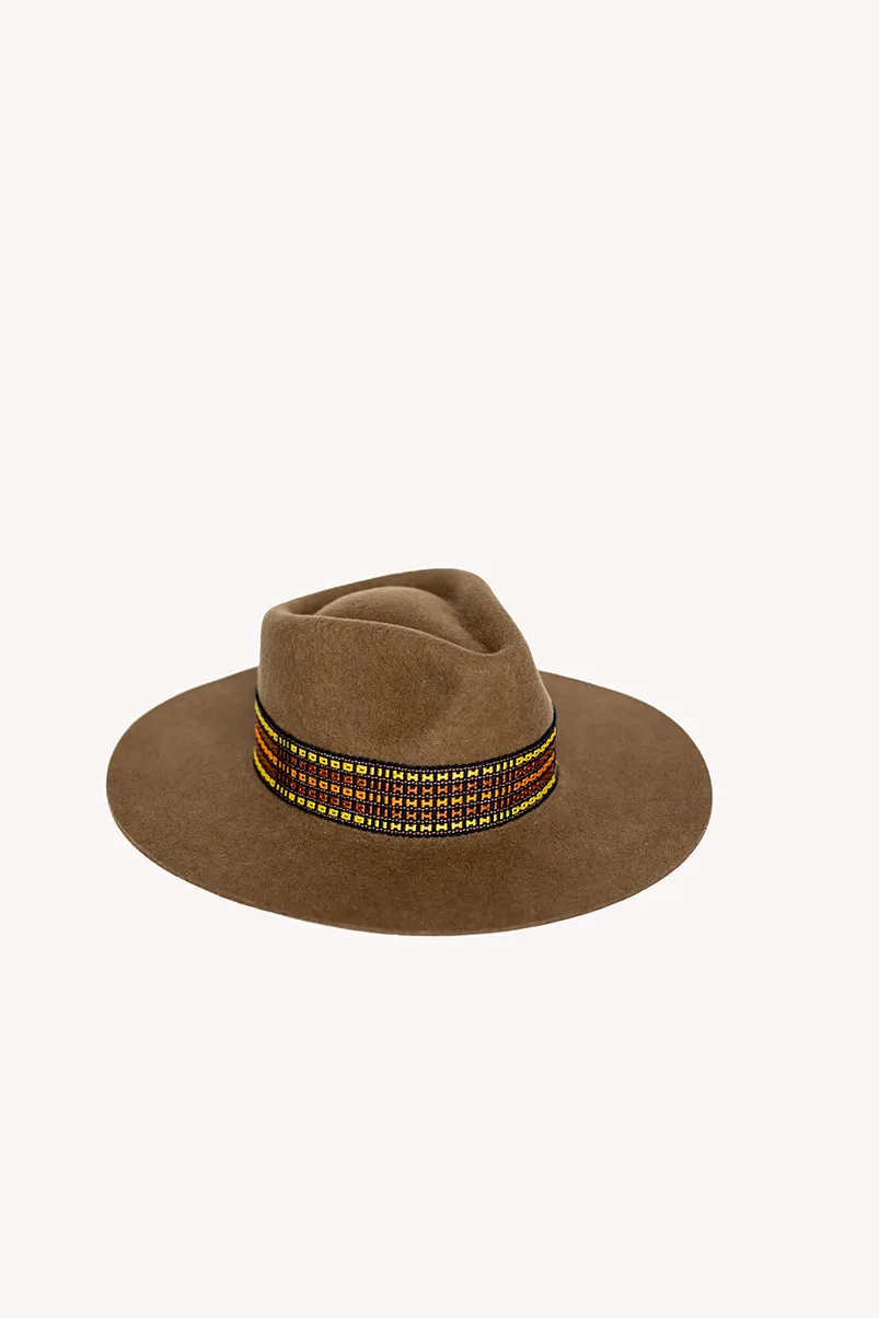 Light Brown Western Hat