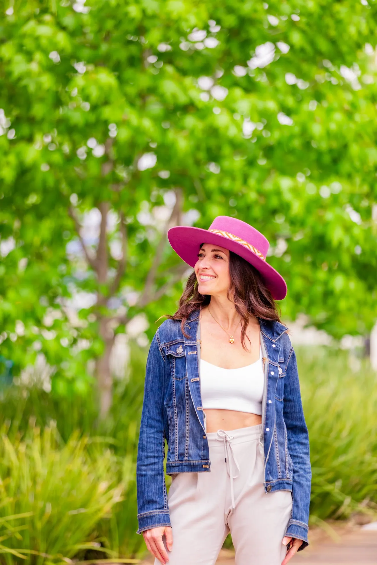 Mauve Pink Spanish Hat