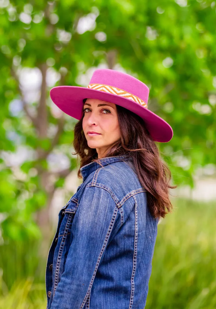 Mauve Pink Spanish Hat