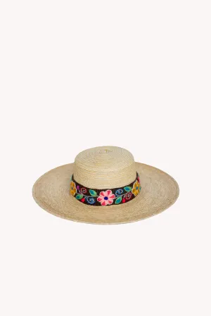 Spanish Palm Leaf Straw Hat