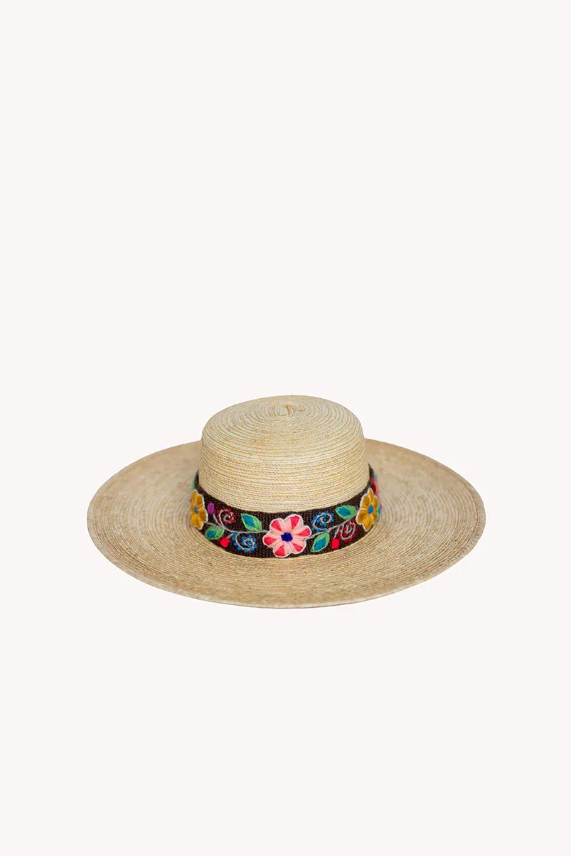 Spanish Palm Leaf Straw Hat