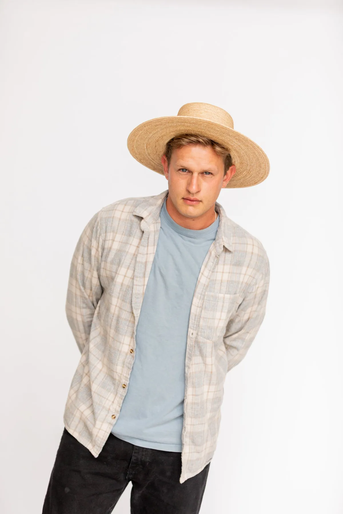 Spanish Palm Leaf Straw Hat