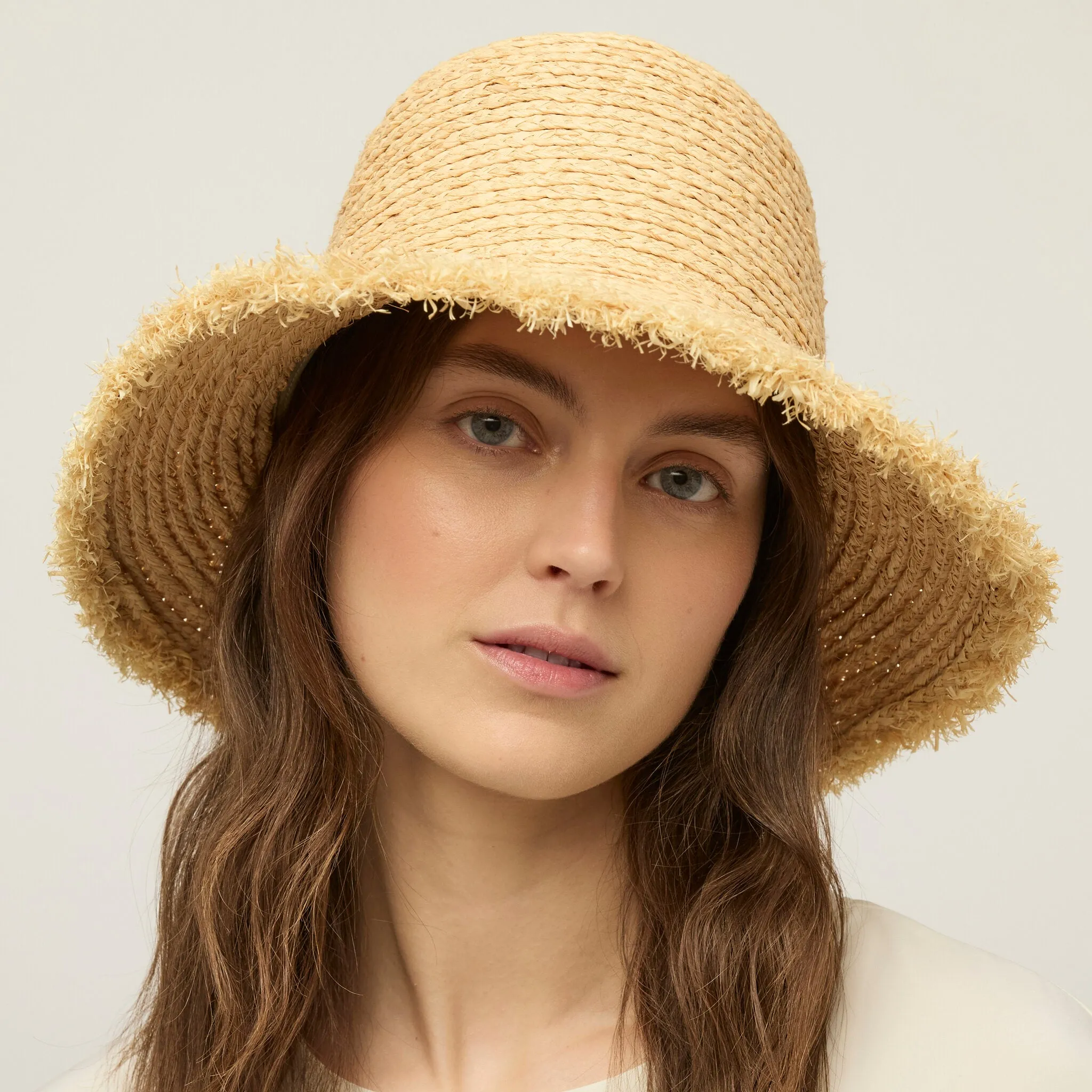 Straw Fringe Sun Hat
