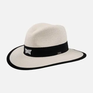 Striped Brim Fedora Hat
