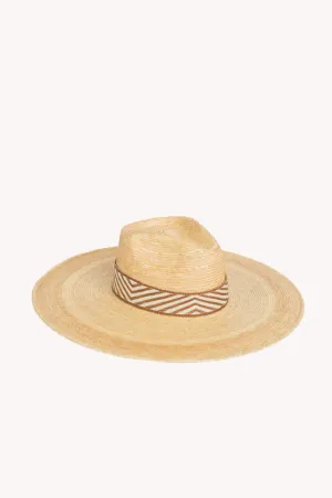 Western Wide Brim Palm Leaf Straw Hat