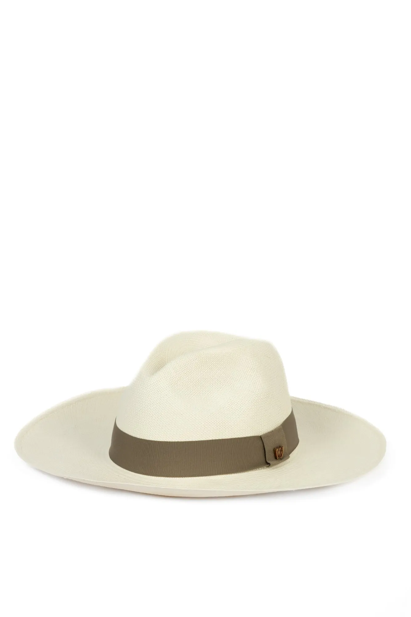 White Valery Toquilla Straw Hat