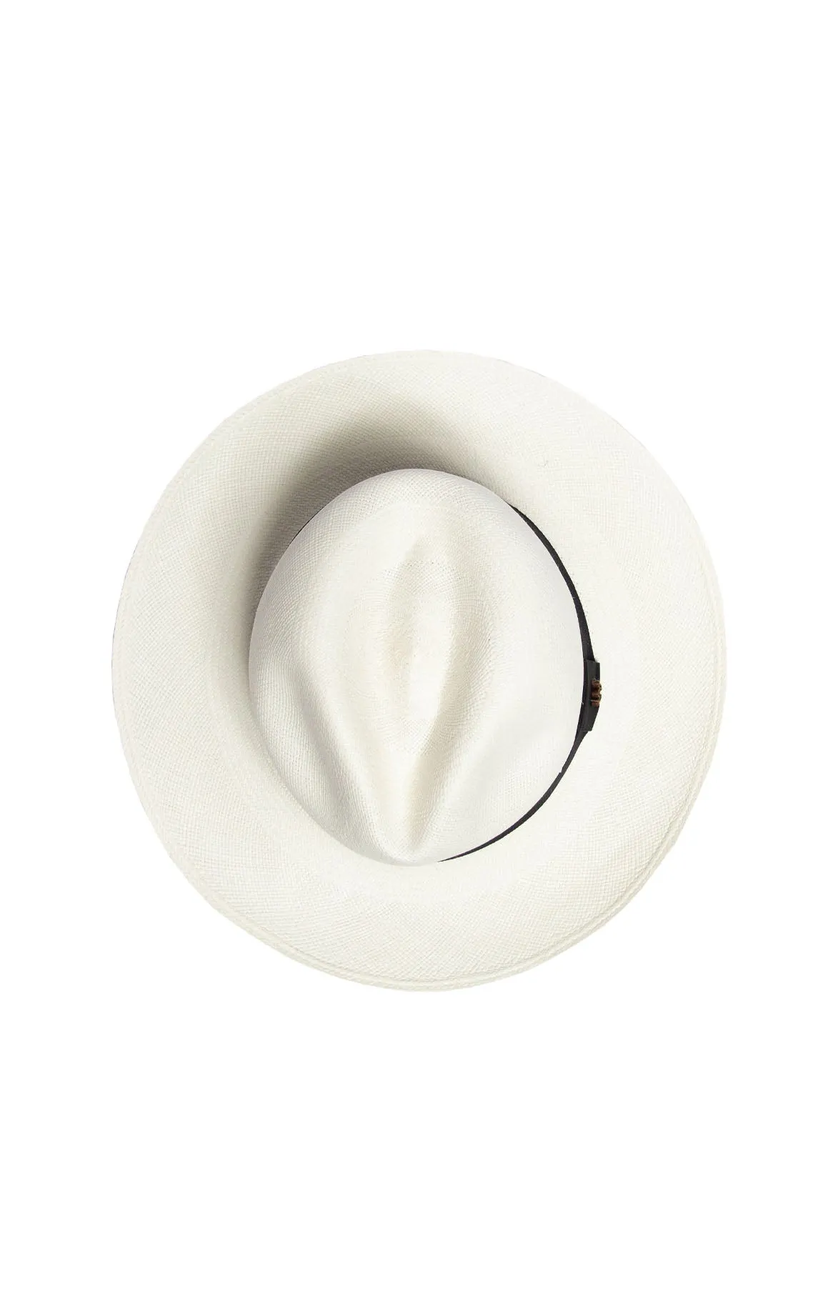 White Woven Panama Hat