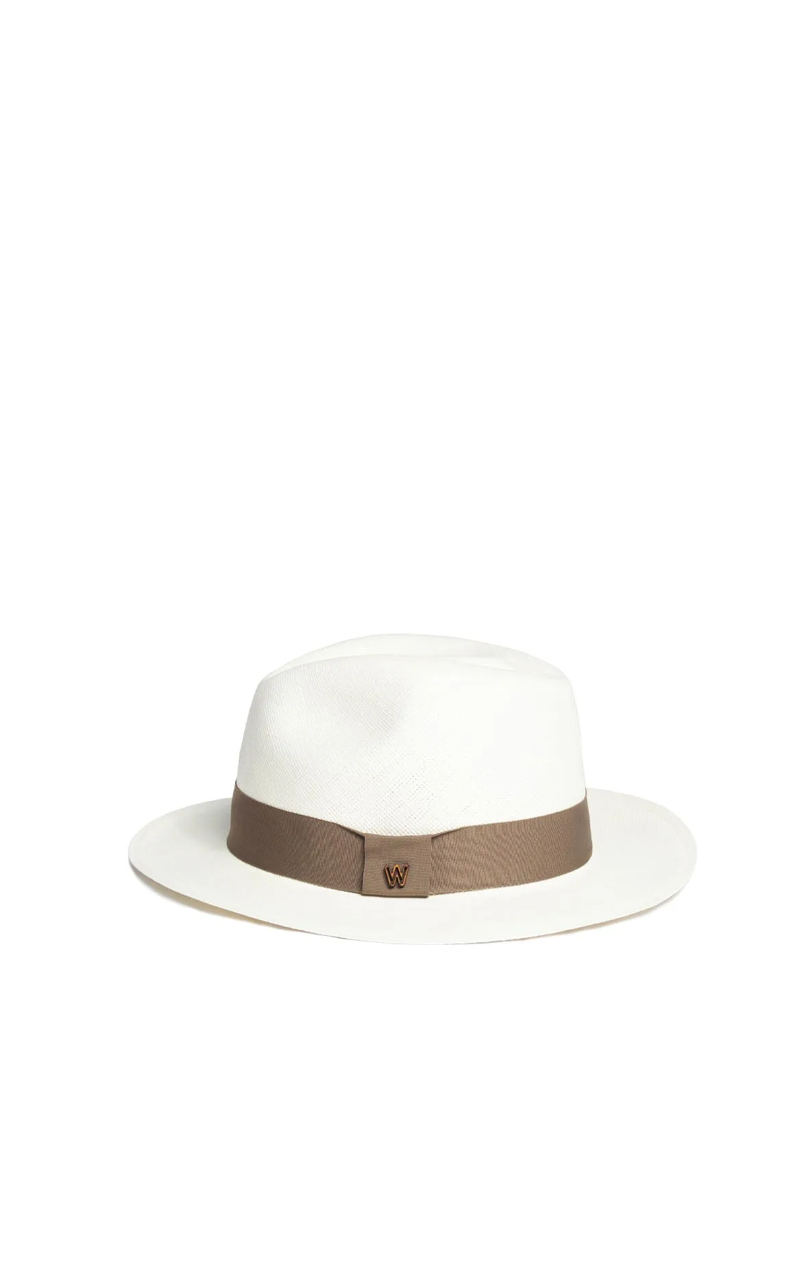 White Woven Panama Hat