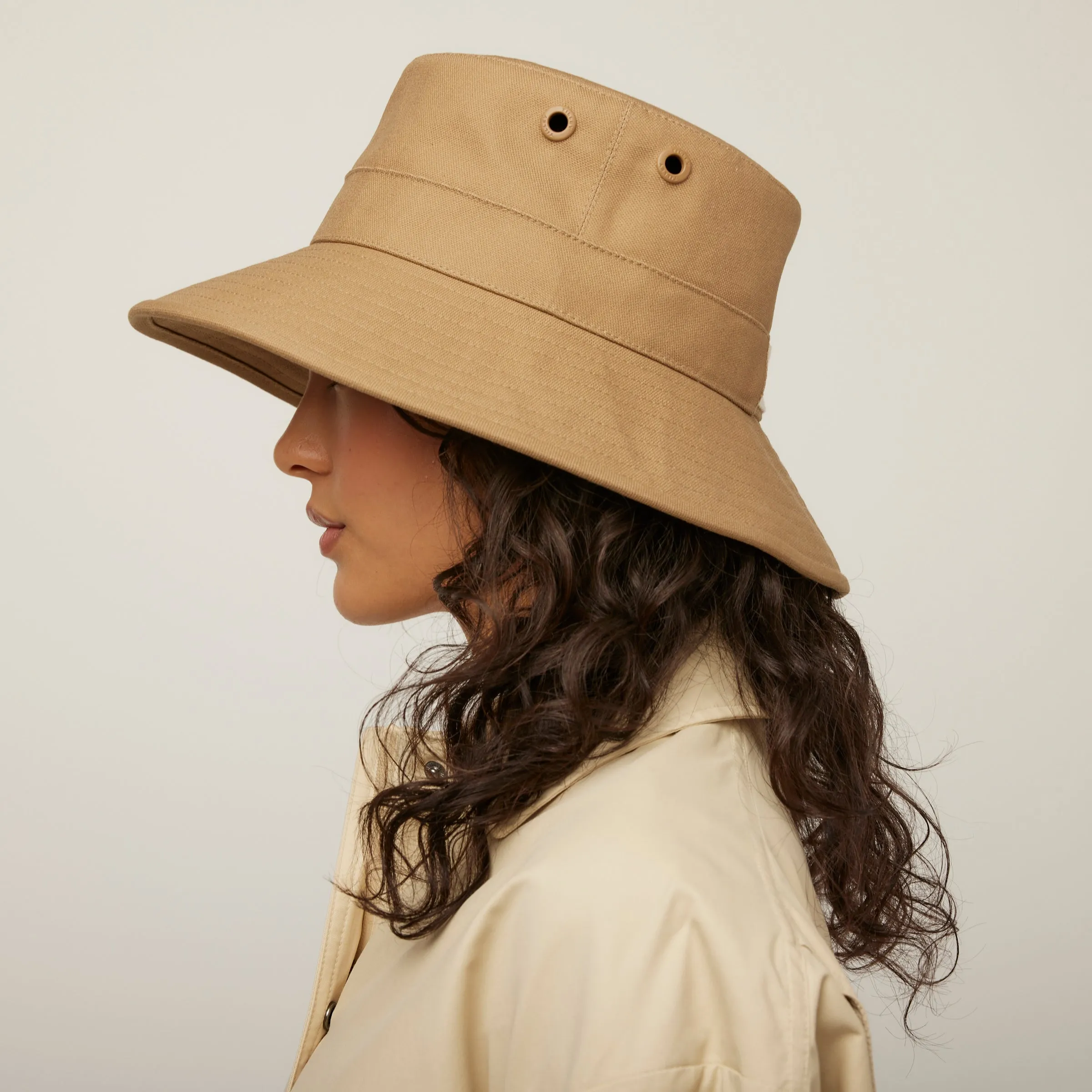 Wide Brim Canvas Sun Hat