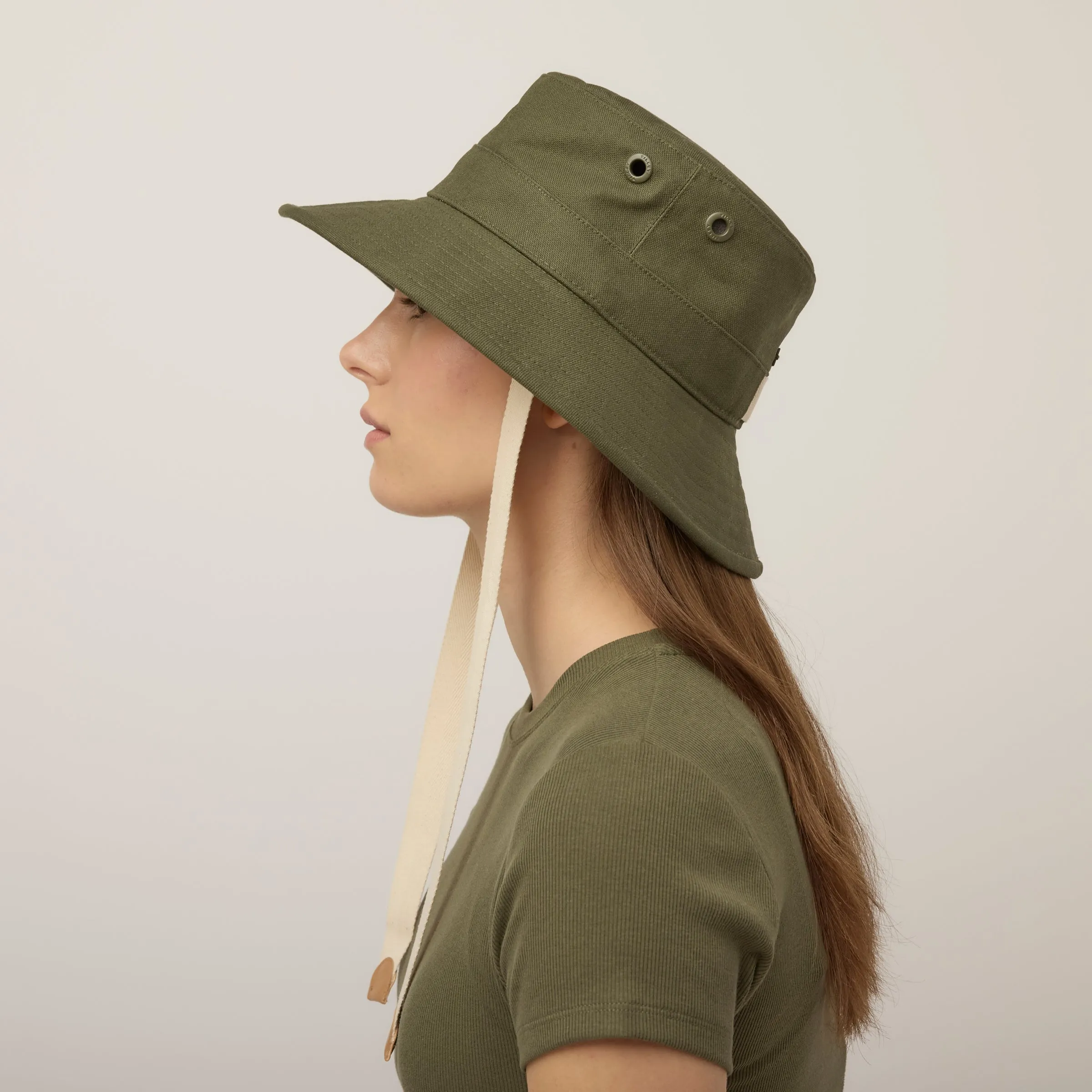 Wide Brim Canvas Sun Hat