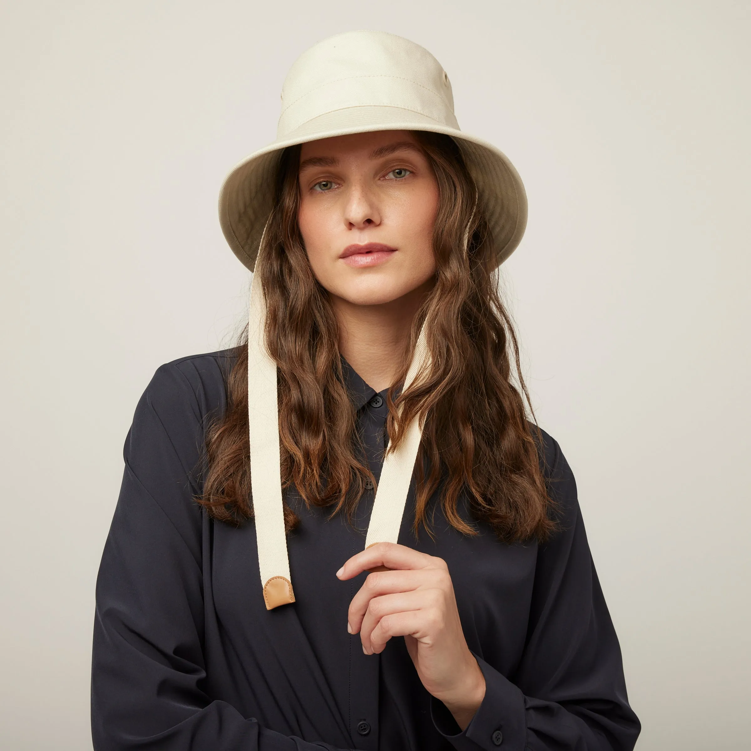 Wide Brim Canvas Sun Hat