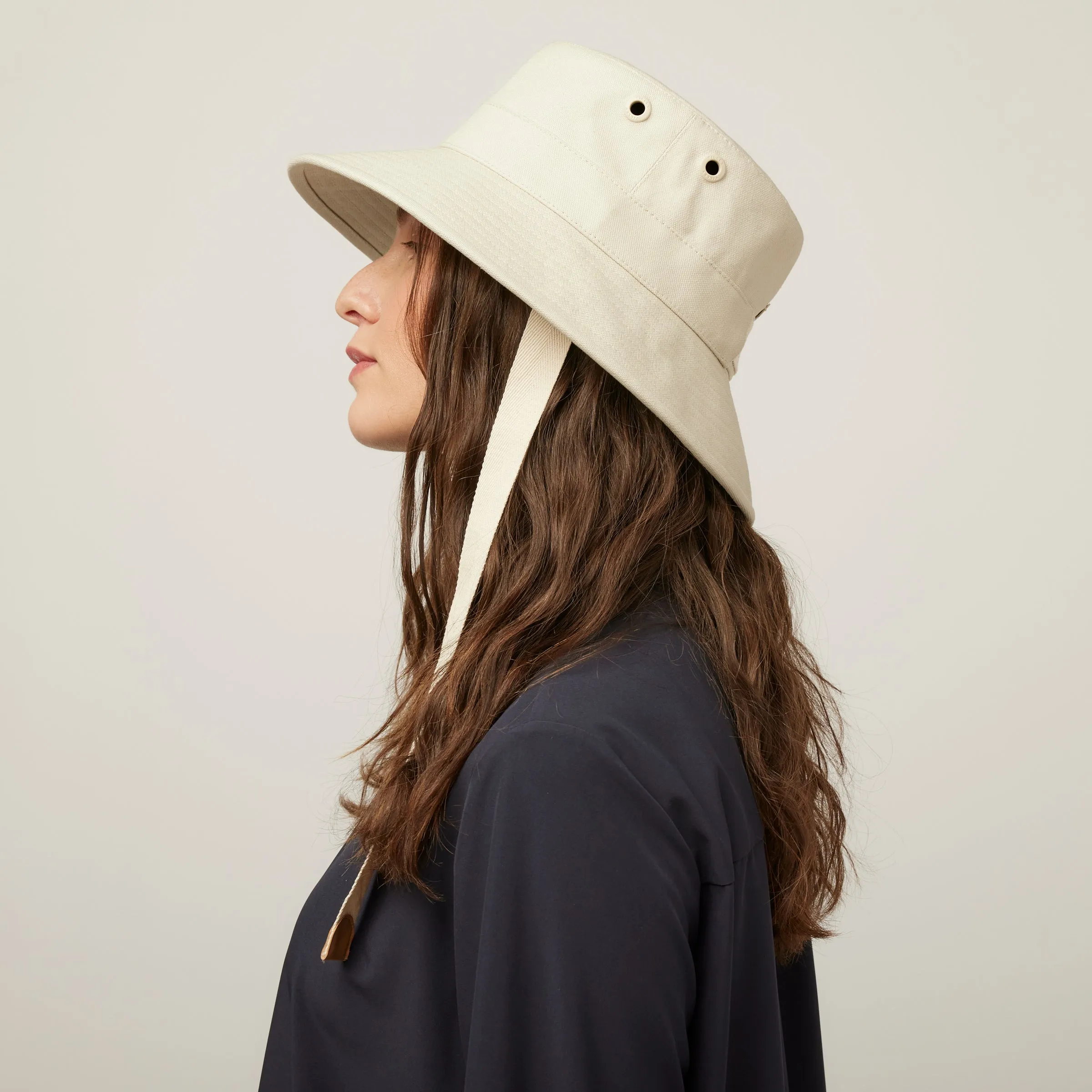 Wide Brim Canvas Sun Hat