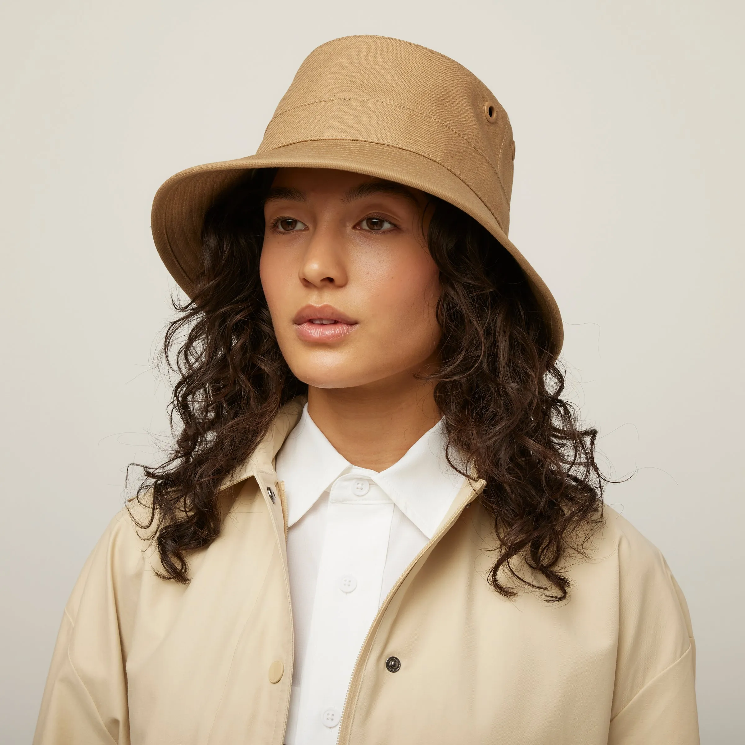 Wide Brim Canvas Sun Hat